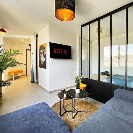Homey Superchill - Appartement Moderne Et Tout Equipe - Netflix Et Wifi Inclus - Situe En Hyper-Centre - Proche Geneve Annemasse Bagian luar foto
